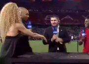 3 Potret Khabib Nurmagomedov Tolak Jabat Tangan Presenter Wanita di Final UCL 2025